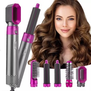 5 In 1 Hair Dryer Styler Professional Electric Hot Air Brush